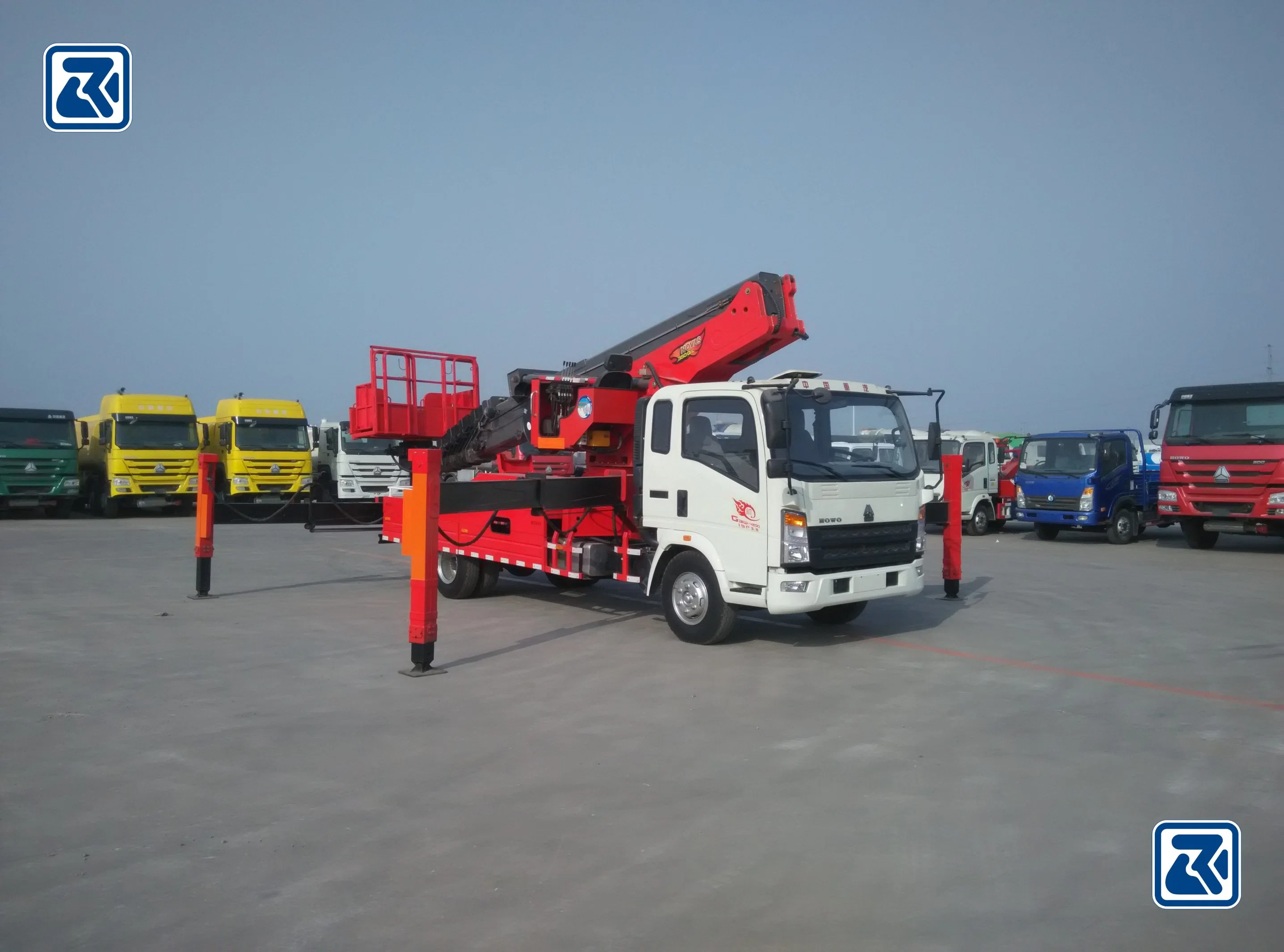 High-Altitude Operation Truck Aerial Working Platform Truck Aerial Work Truck