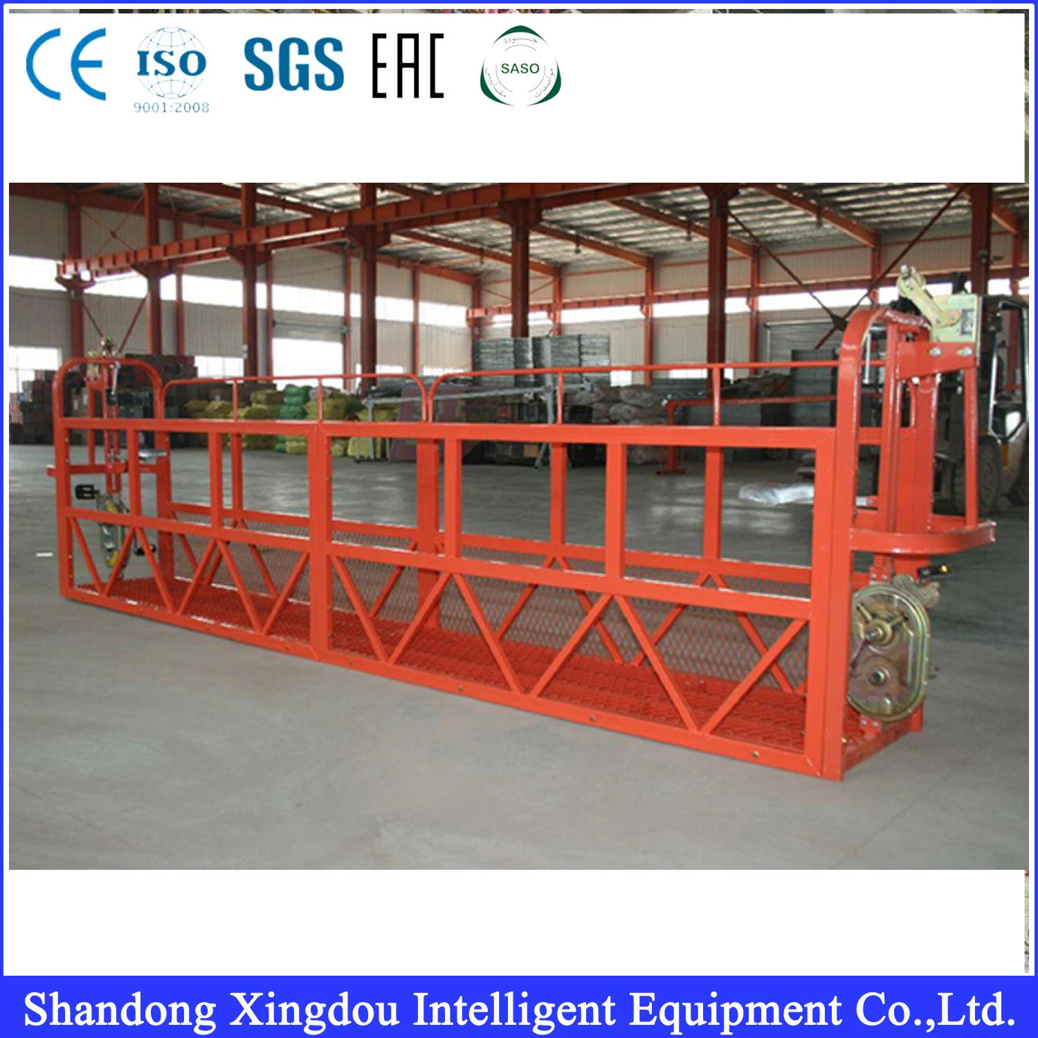 Suspended Platform Gondola Lift Price for Gondola Building