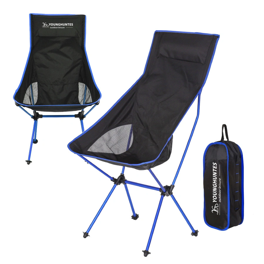 Wholesale OEM Custom Logo Lightweight Outdoor Foldable Portable Metal Aluminum Easy Beach Folding Camping Chairs