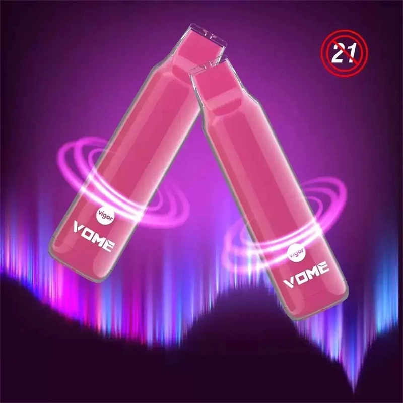 2022 Newest Coming Vome Vigor 2500 Puffs Disposable/Chargeable E Cigarette 6.5ml Pre-Filled 850mAh Power Battery Vertical Coil Vapes Pen Starter Kit Original Wholesale/Supplier