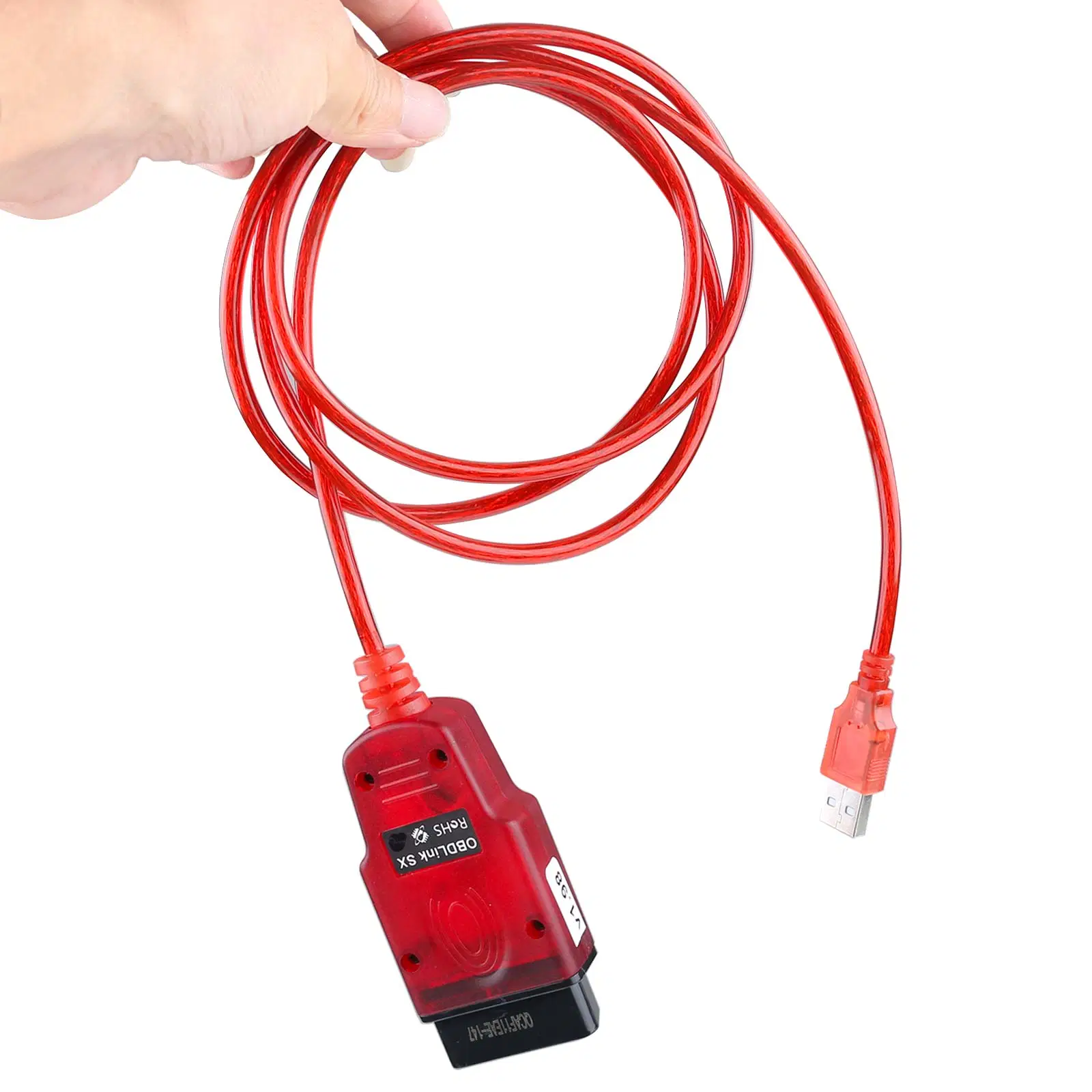 Renolink V1.98 para Renault Programador ECUS OBD2 Reno Link USB Cable de diagnóstico para vehículos Renault/Dacia/Clave de codificación/AIRBAG