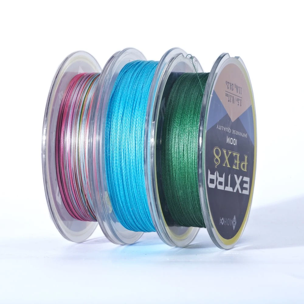 Never Fade out Color Fishing Line for Fly Fishing 45lb 0.34mm Red 300m Fishing Accessories