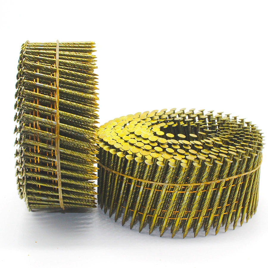 2.5X60mm Steel Shank Wire Coil Nails for Wooden Pallet