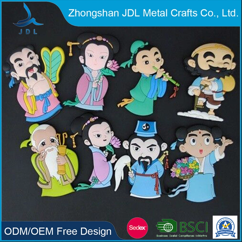 Factory Outlet Custom Festival Cute PVC Rubber Silicone Fridge Magnet as Promotional (Promotion) Souvenir Gift