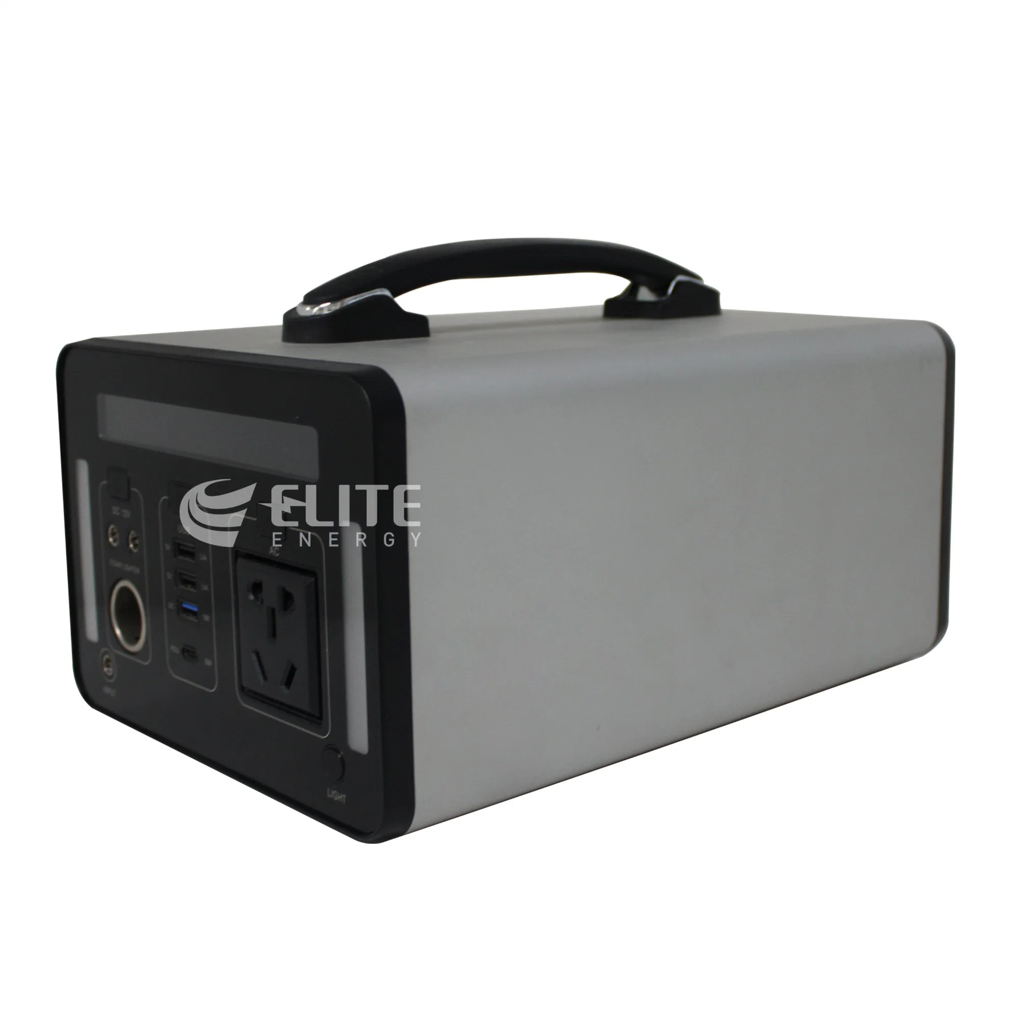 Elite 12V 500W 1000W Lithium-Iron Portable Battery UPS Emergency Power Rechargeable Lithium Ion Li-ion Battery with LED Flashlight