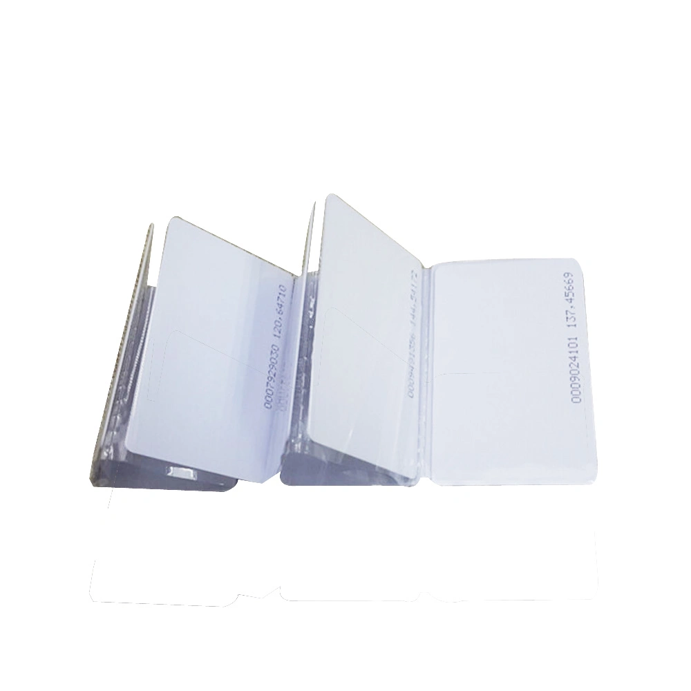 بطاقة PVC Card مطبوعة على بطاقات فارغة من نوع Classic مع شرائح Tk4100 E4100