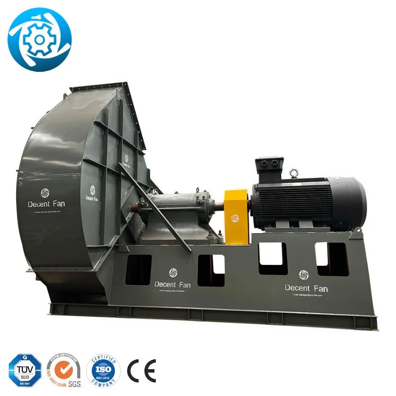 Ventilador de tracção decente China API 673 ventilador de caldeira padrão Fábrica 75 kW 220V380V460V para transporte de fibra