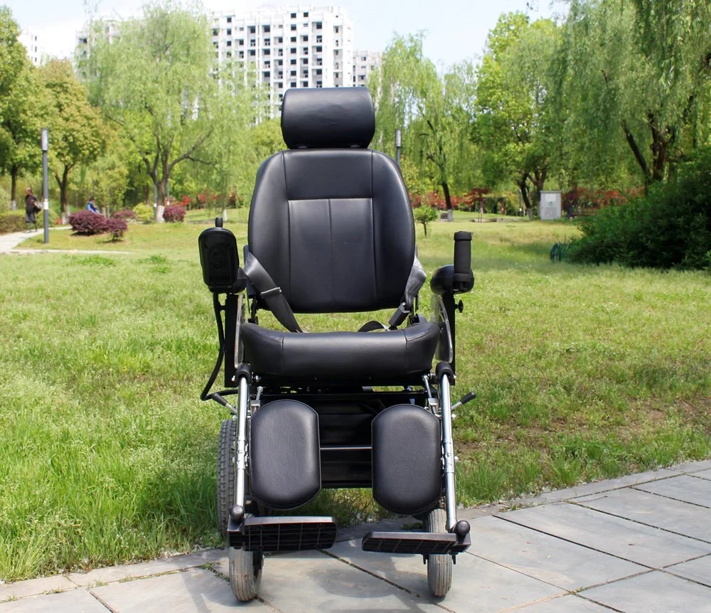 CE Approved Heavy Handicapped Electric Wheelchair for Disabled and Elderly