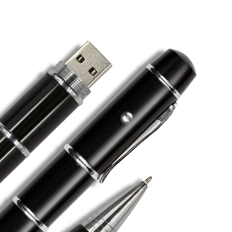 Good Elegant Promotion Pen USB Flash Memory Pen Driver with Laser