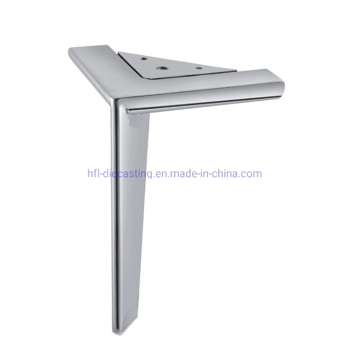 Die Casting Zinc Alloy Sofa Legs Chair Legs OEM Zinc Alloy Products