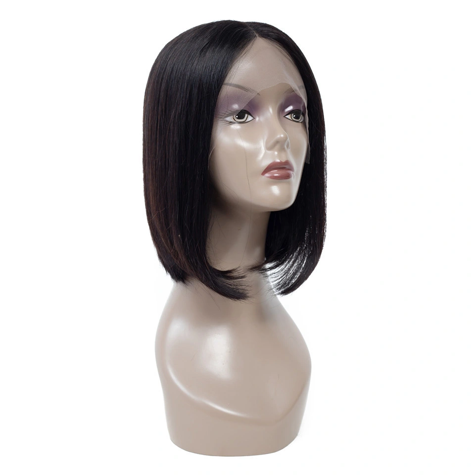 High quality/High cost performance  HD Lace Frontal Wig, Front Lace Wig Short, Straight Human Hair Wigs