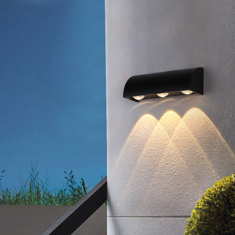 Aluminum IP65 Waterproof Indoor Outdoor Lighting Home Bathroom Garden LED Wall Lamp