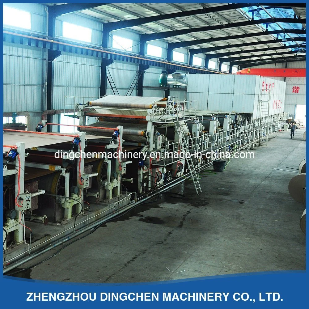 Corrugated Raw Kraft Jumbo Roll Forming Making Machine Equipment