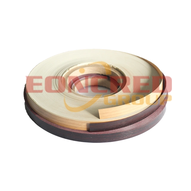 Eoncred 0.4-3mm Thickness PVC Edge Banding for Furniture Making Edge Banding Protection for Wooden Doors for China