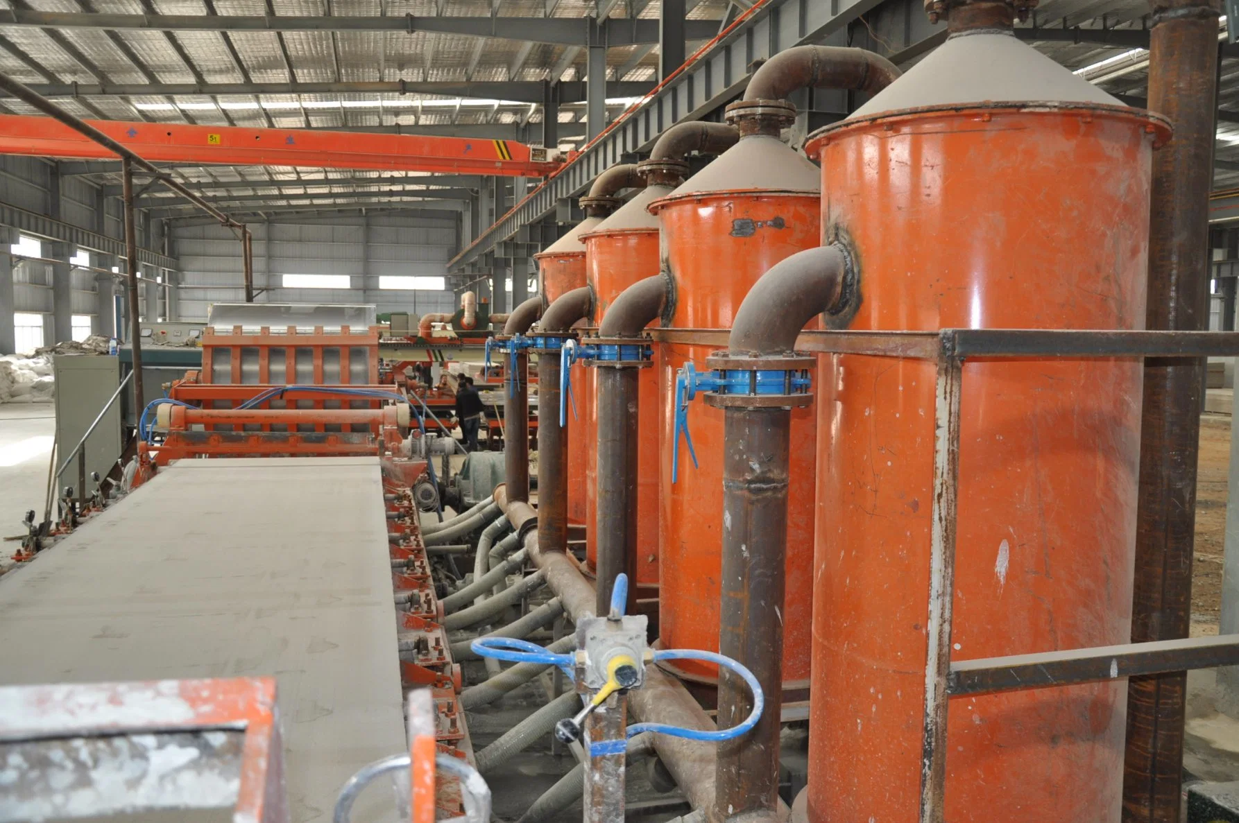 Foaming Cement Board Equipment/Wood Grain Fiber Cement Sheet Equipment