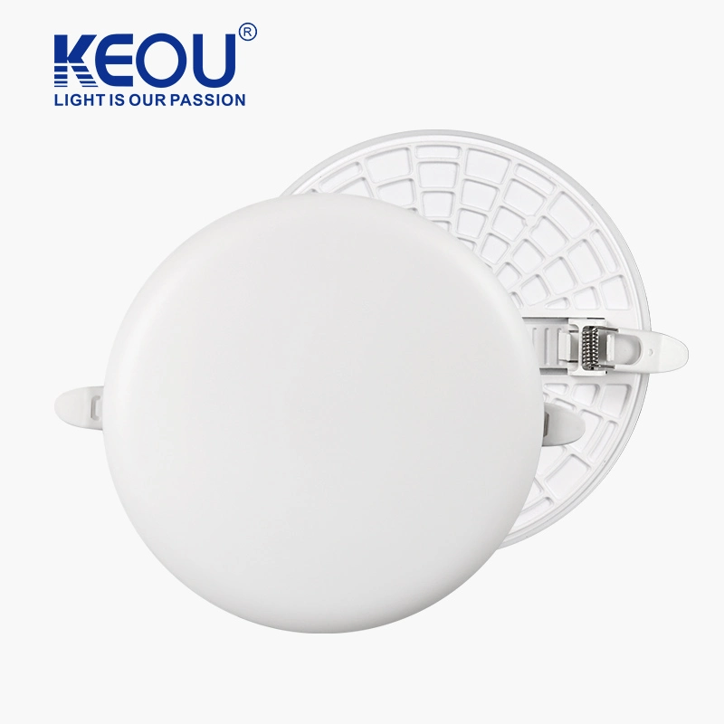 Keou Patent Adjustable Length 3D Frameless Slim 24W LED Panel Ceiling Light LED