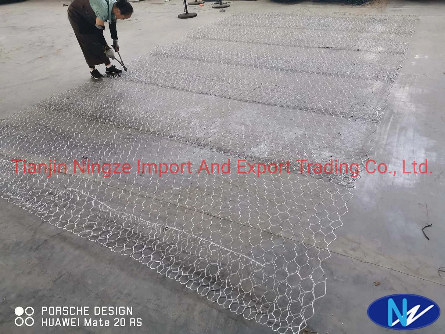 Galvanizado Gabion Box Gabion Cesta piedra muro de contención de la jaula jaula Gabion