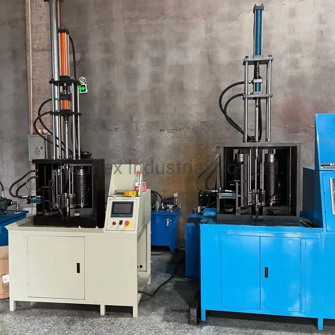 Fully Automatic Measuring Instrument/Force Sensor Bellows Forming Machine~