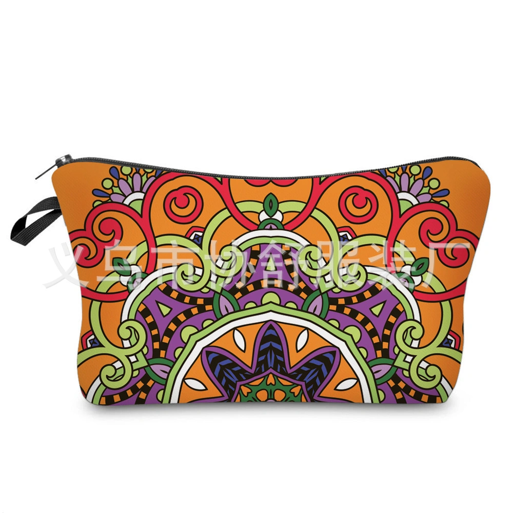 Mandala Collection Makeup Bag Printed Floral