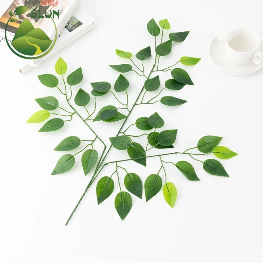 Home & Garden Ornaments Artificial Tree Decorative Plastic Plants Decor Artificial Ficus Lyrata Fiddle Leaf Fig Tree Fake Ficus