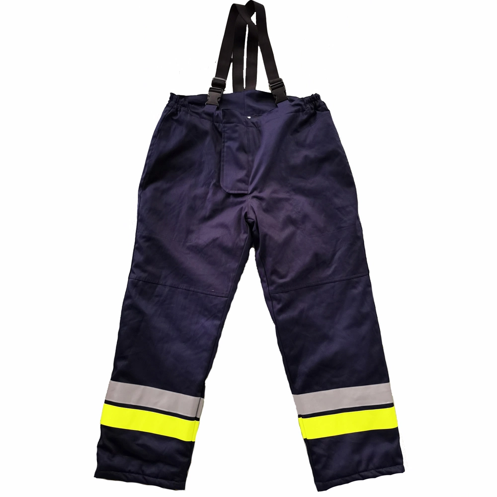 4 Lagen Aramid Marine Blue Feuerwehrmann Brandschutz-Schutzanzug Feuerwehranzug