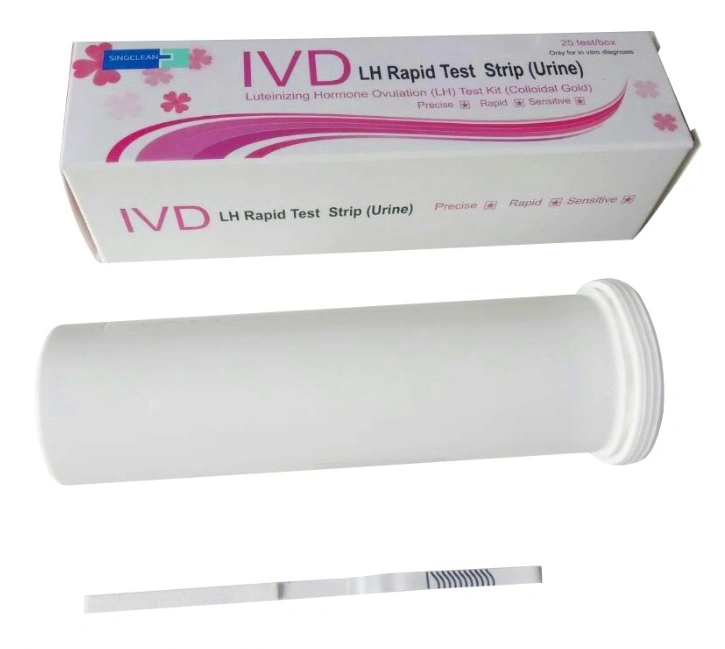 Lh ovulación Kits de prueba de diagnóstico médico (chasis, Tira y kits) con CE