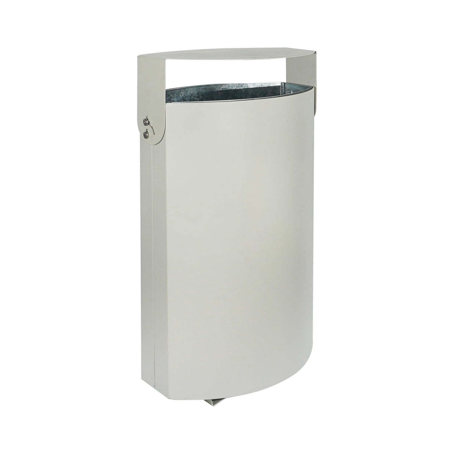 Customized Recycle Square Stainless Steel Waste Bin Dustbin Trash Can for Garden