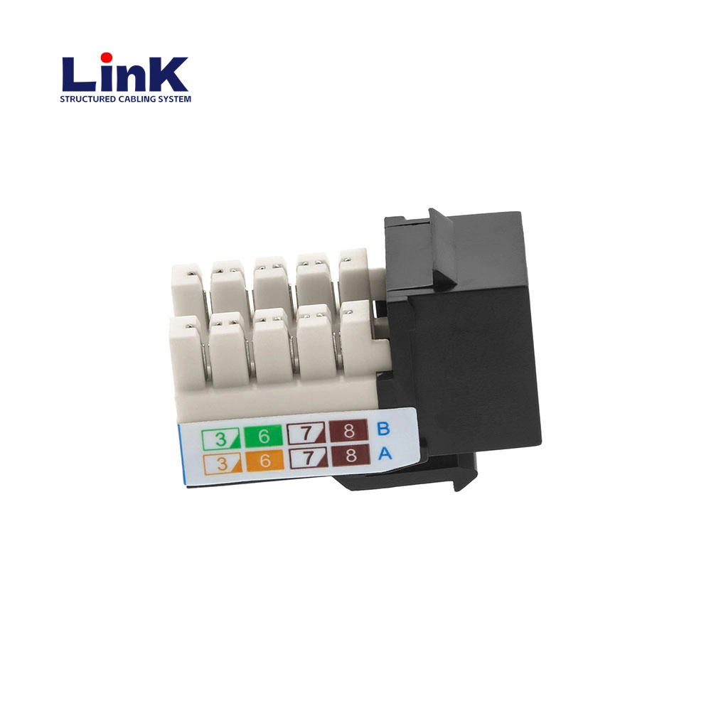 Cat5e CAT6A blindaje RJ45 CAT6 Keystone RJ45 Keystone Jack 8p8c Red Keystone Modular