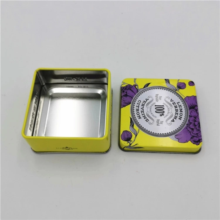 Promotion Custom Square Mint Metal Tin Box