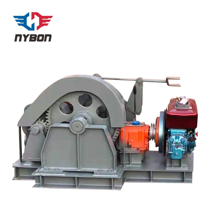 Large Capacity IP56 Electric Mooring Winch with Remote Control