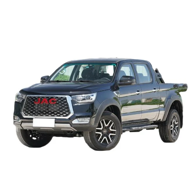 Used Car Cheap Affordable Price JAC T8 Turbo-Diesel Engine 4X4 Diesel/Gasoline Pickup with LHD