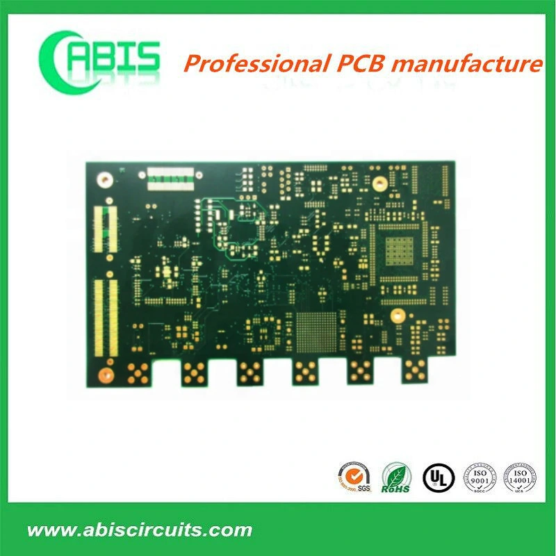 Fr4 2 camadas de placa de circuito impresso PCB com HASL-Lf em rede e Communicatons