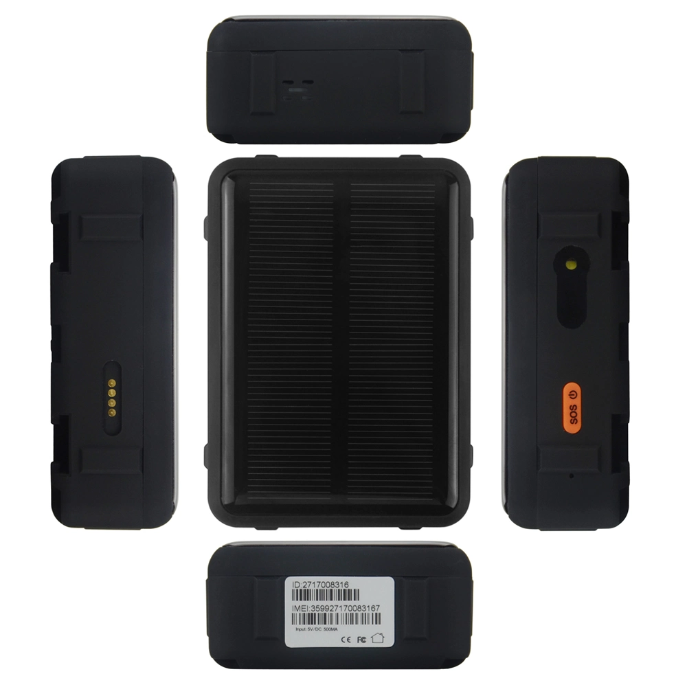 Animal impermeable Quad-Band GSM GPS Tracker Seguimiento en tiempo real