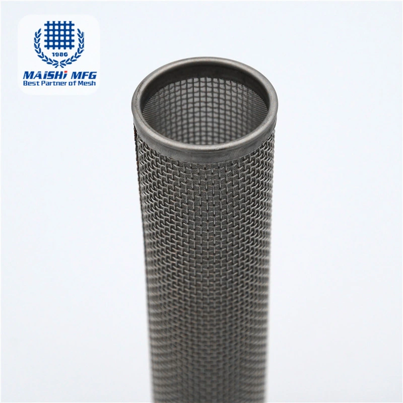 Double Layer Woven Wire Mesh Stainless Steel Filter Tube