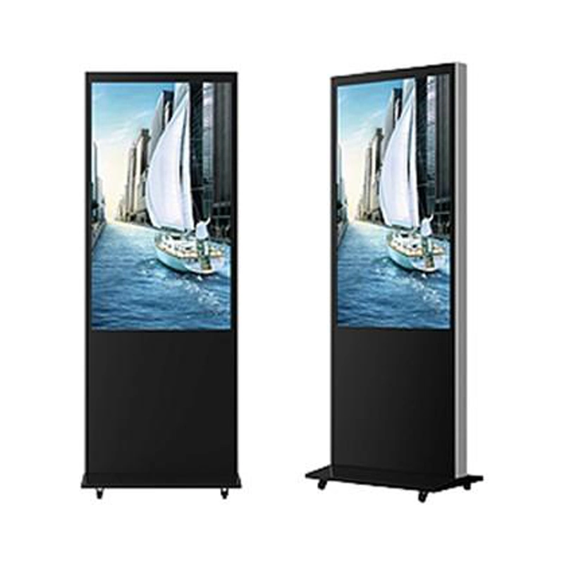 55 Inch Restaurant Self Service Ordering Payment Floor Stand Interactive Flat Panel