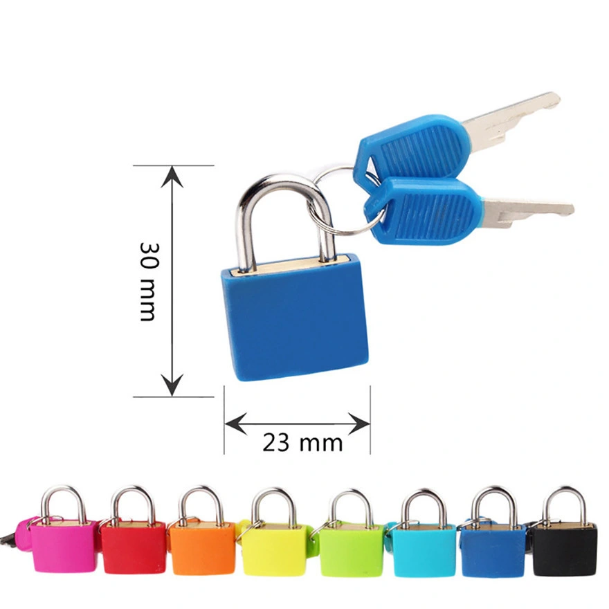 Small Mini Strong Steel Padlock Travel Suitcase Diary Lock Luggage Anti-Theft Security Padlocks