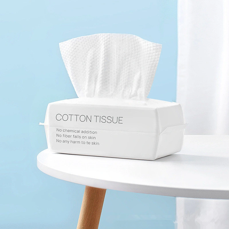 Face à usage unique des serviettes, démaquillant lingettes, Super Doux des serviettes propres faciale Chiffon de lavage pour les peaux sensibles