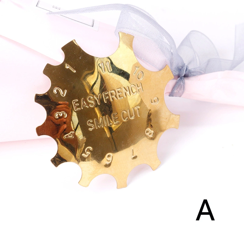 Outils de coupe-bordure en ligne Smile français gabarits de tondeuse de précision pour Art des ongles