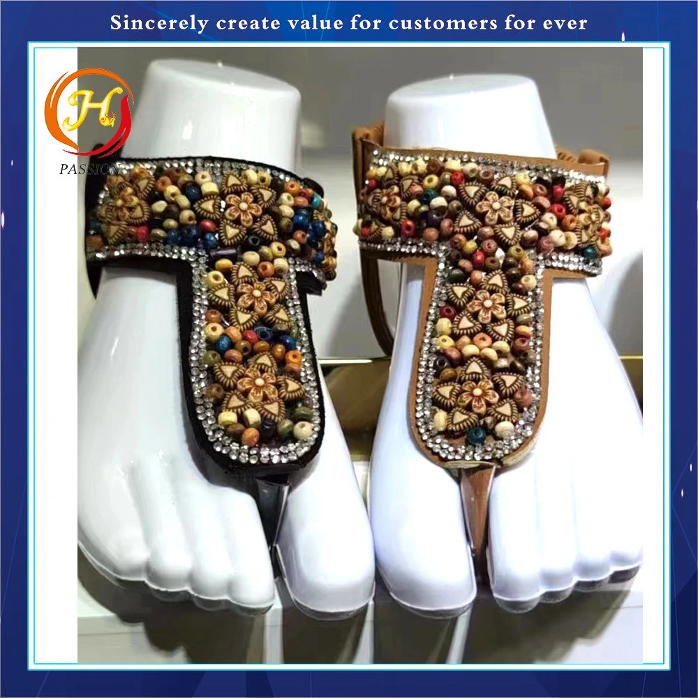 Women Handmake Fashion Shoe Upper Slipper Accessories