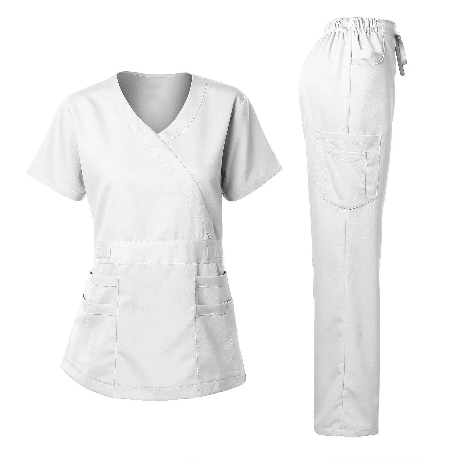 Custom Wholesale/Supplier Medical Uniforms Scrubs Beauty Salon Uniform Women Medical Scrub Sets
