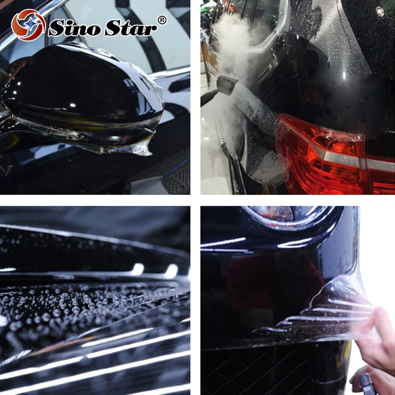 Sino Star 1.52*15m Transparent Anti-Scratch/Corrosion/Yellowing Car Film Protection Paint Ppf with TPU Material