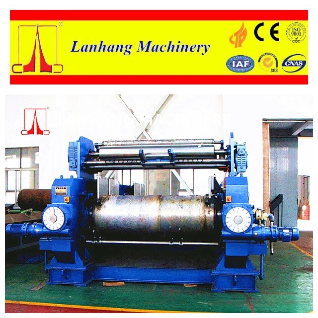 Two Roll Opening Mixing Mill with High Safety Performance for Rubber Sheet