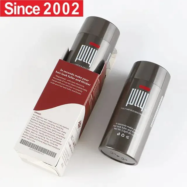 Professional OEM Instant Hair Loss Concealer Fully 2ND Generation Natural Keratin Hair Building Fibers