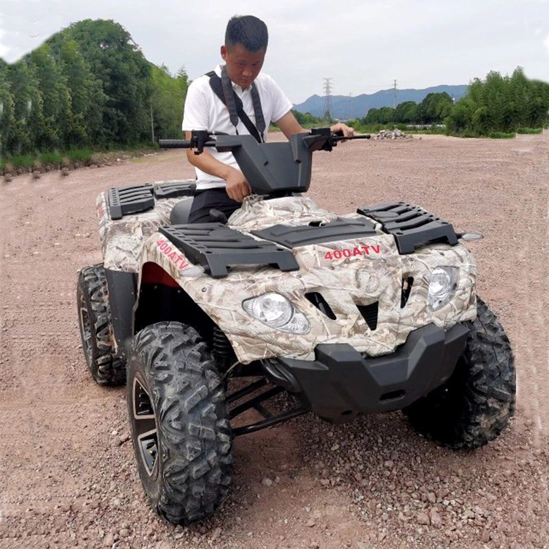 200cc 400cc 4WD 4 Wheeler Bike Quad Mountain Cruiser Automatik Geländefahrzeug ATV