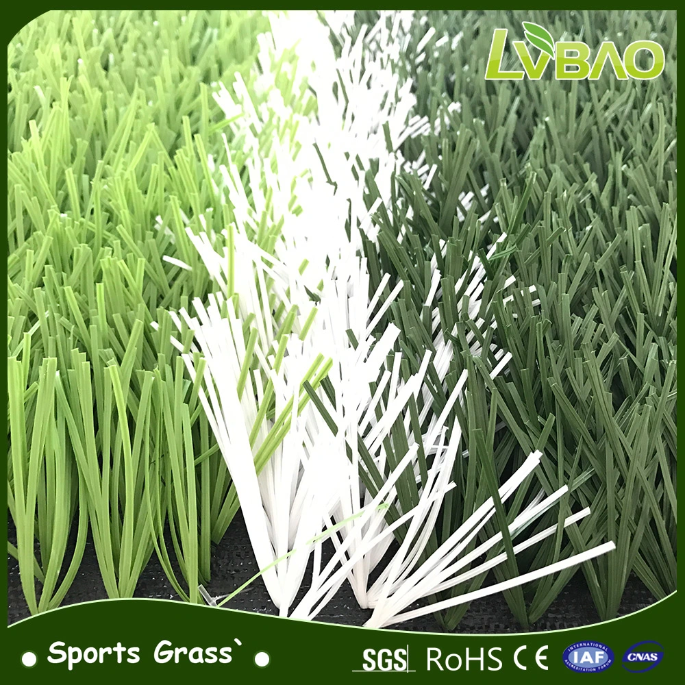 LVBAO China Manufacturer Good Resilience Soccer Field Synthetic Lawn Artificial Grass