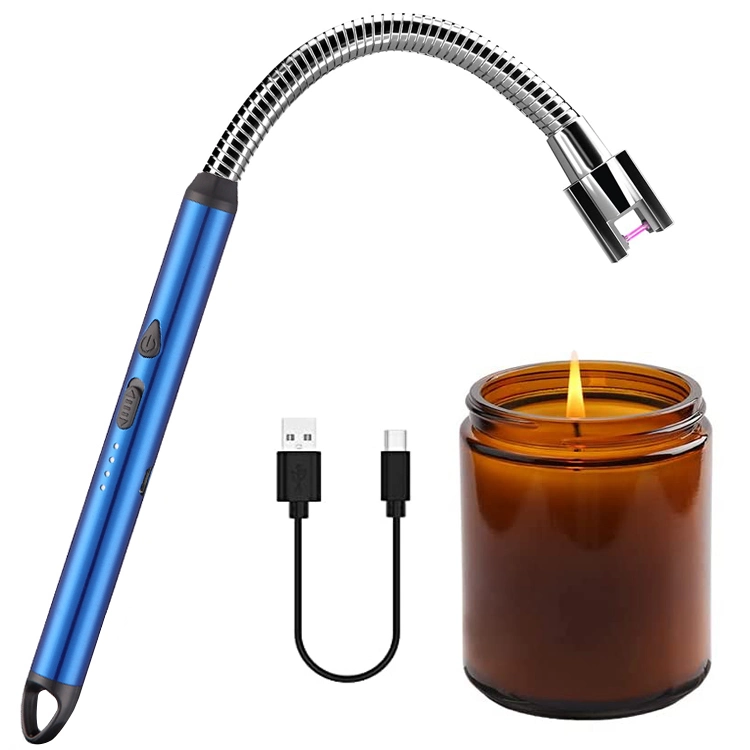 Wholesale Rechargeable USB Lighter Long for Candle BBQ Specialty Candle Lighter Electric Arc