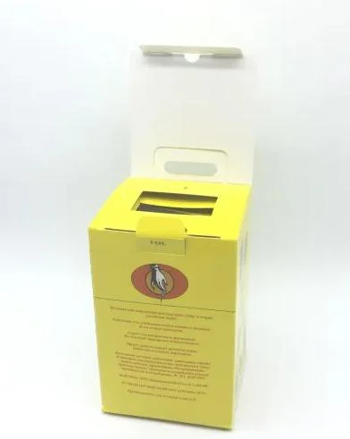 Paper Medical Waste Container Needle Sharps Container