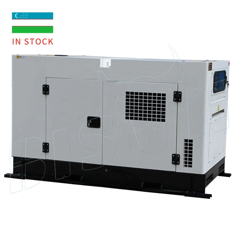 Listo en Stock China Bison 40 kw de pequeña potencia Garantía Global 50kVA en silencio Generador Diesel