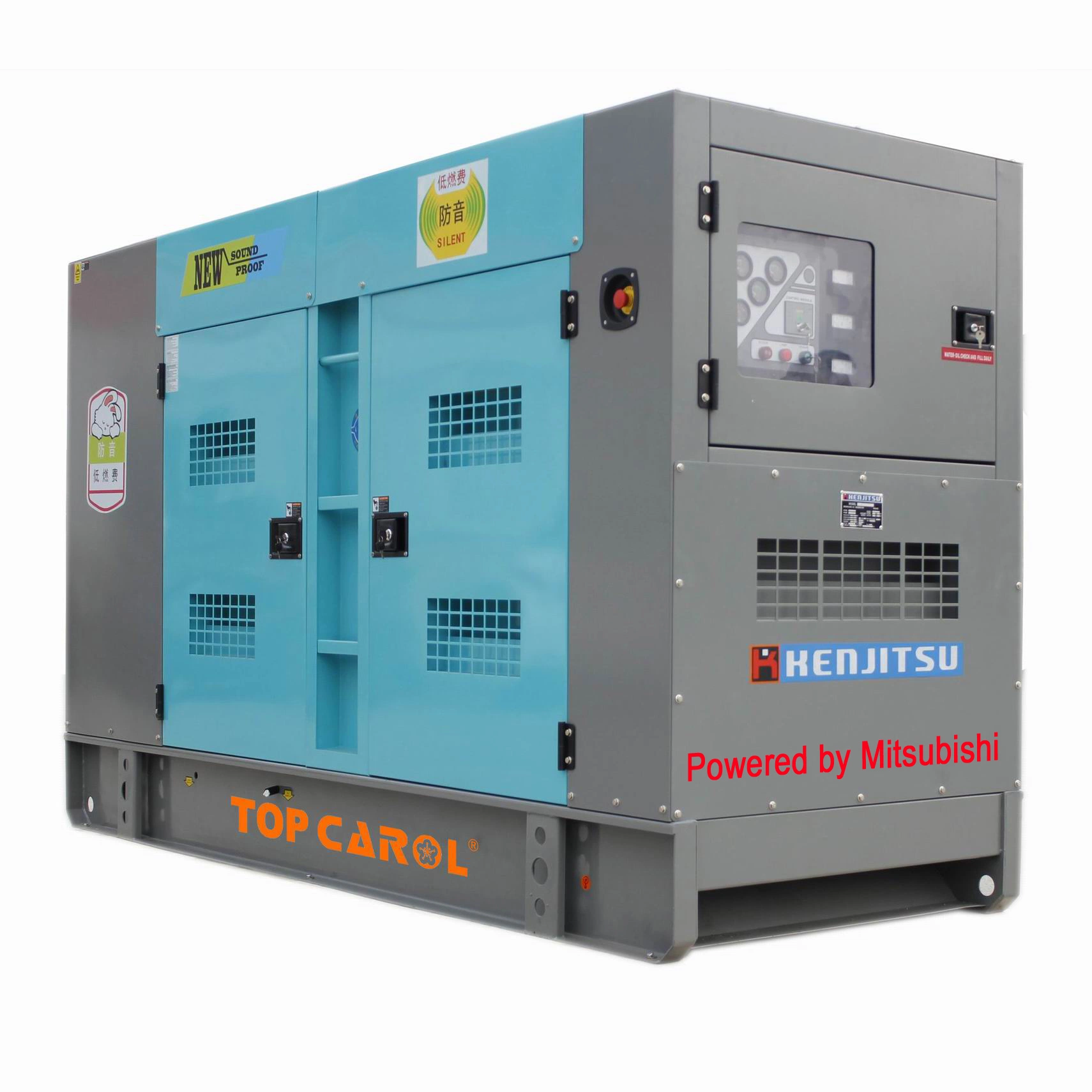 Soundproof Diesel Generator Denyo Generator 10kw 20kw Electric Generator with Kubota/Isuzu/Mitsubishi /Yanmar Engine