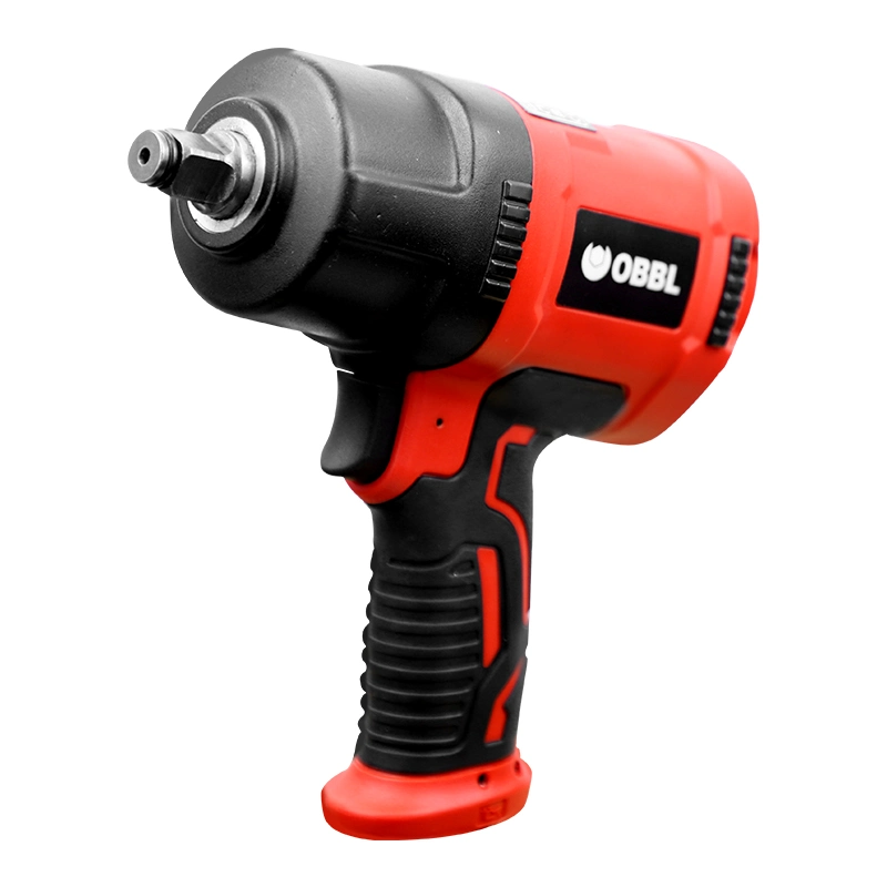 Obbl 7286 1/2 Composite Material Air Impact Wrench 1/2 Inch Twin Hammer Air Tools High Torque Pneumatic Impact Wrench